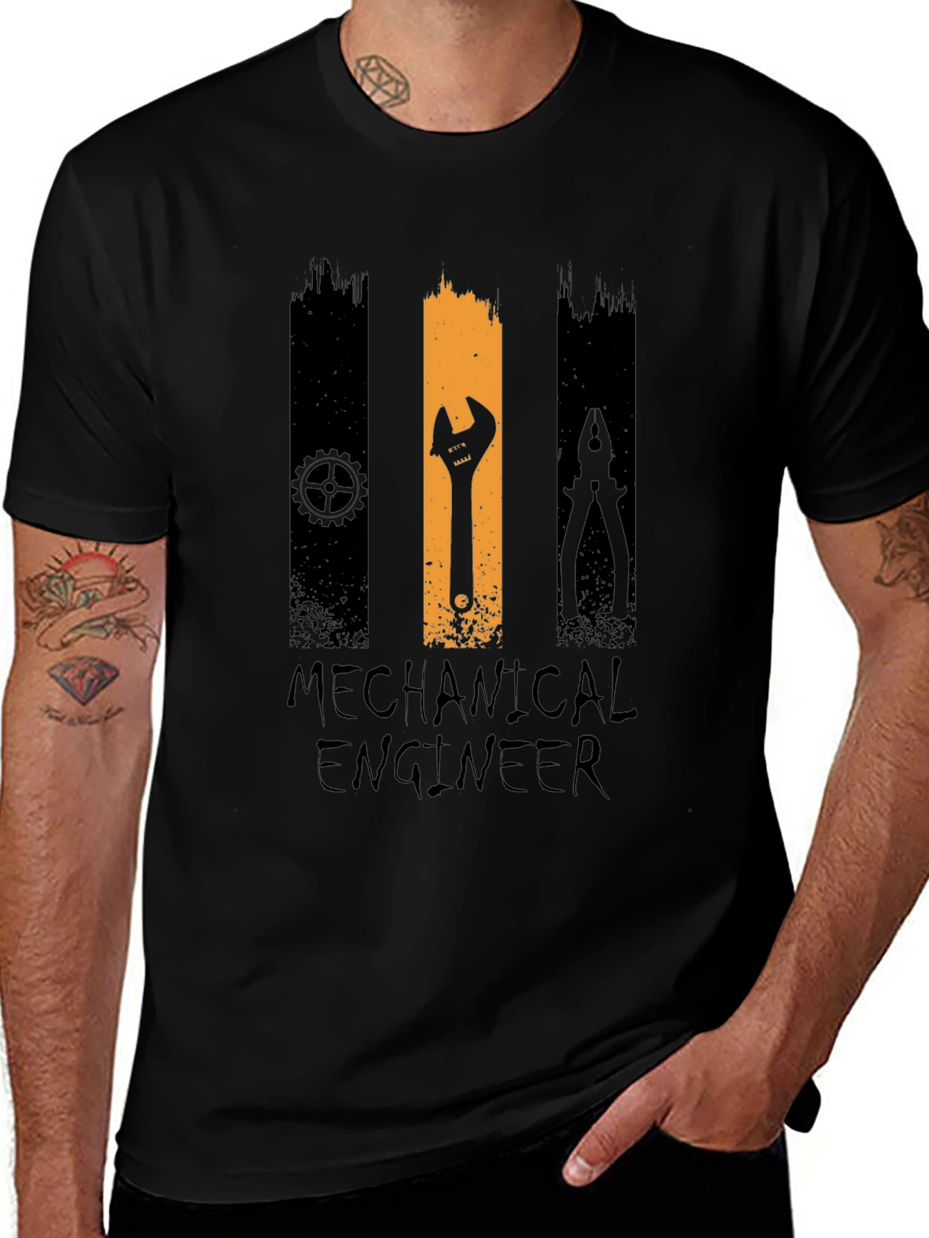 Mechanical Engineer T-Shirt Tool Design
