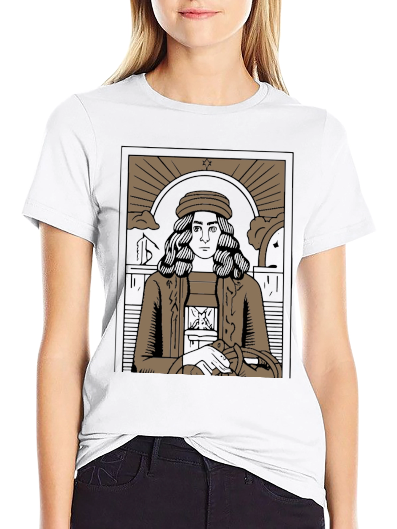 Unique Graphic Tee - Artistic Design