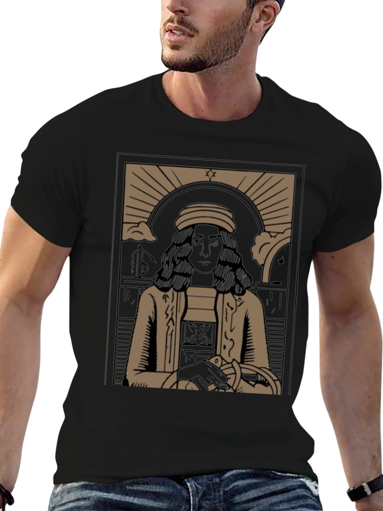Unique Graphic Tee - Artistic Design