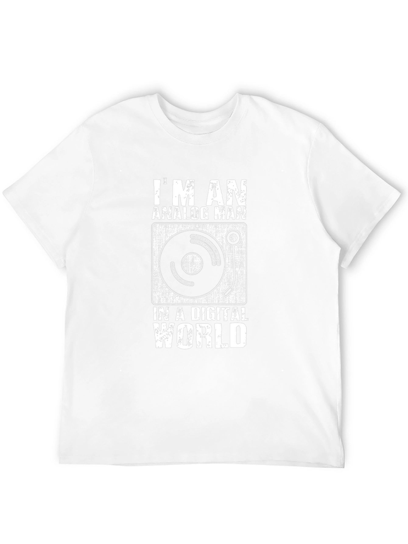 Analog Man Digital World Graphic Tee