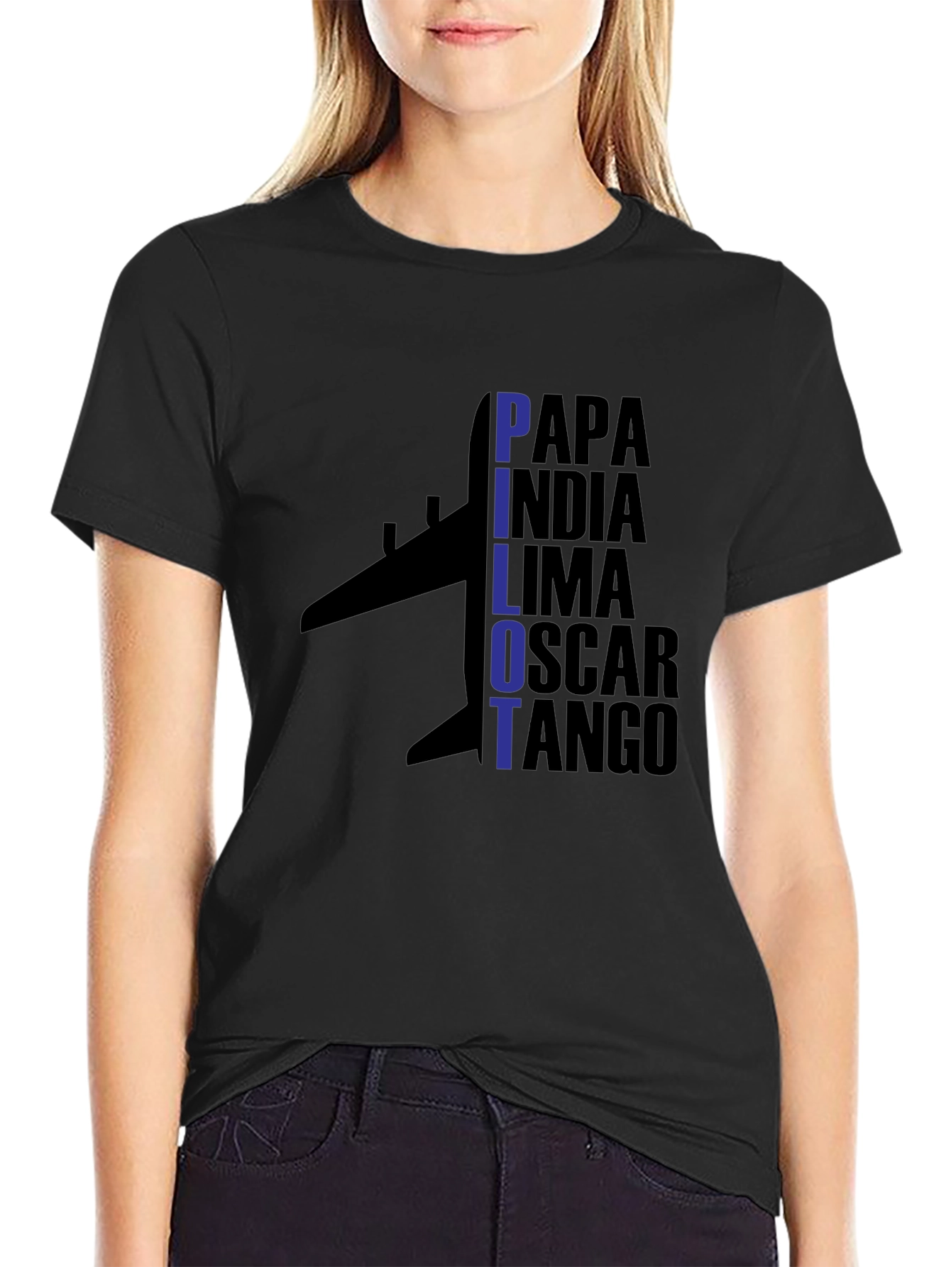Pilot Airplane Graphic T-Shirt - Aviation Enthusiast Tee