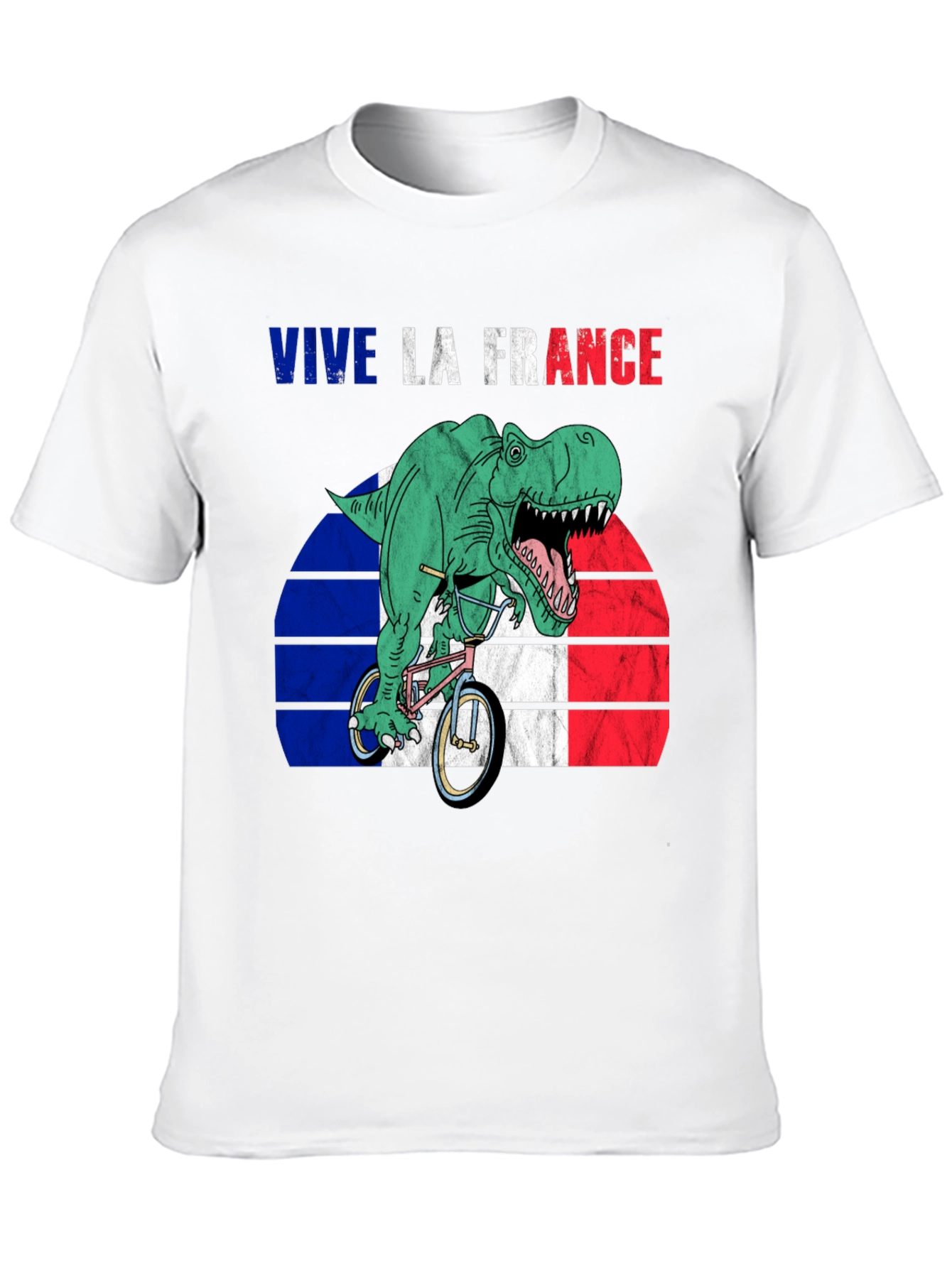 Vive La France T-Rex T-Shirt