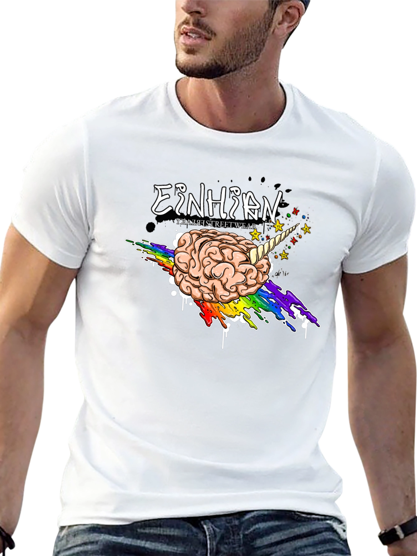 Einhorn Streetwear T-Shirt