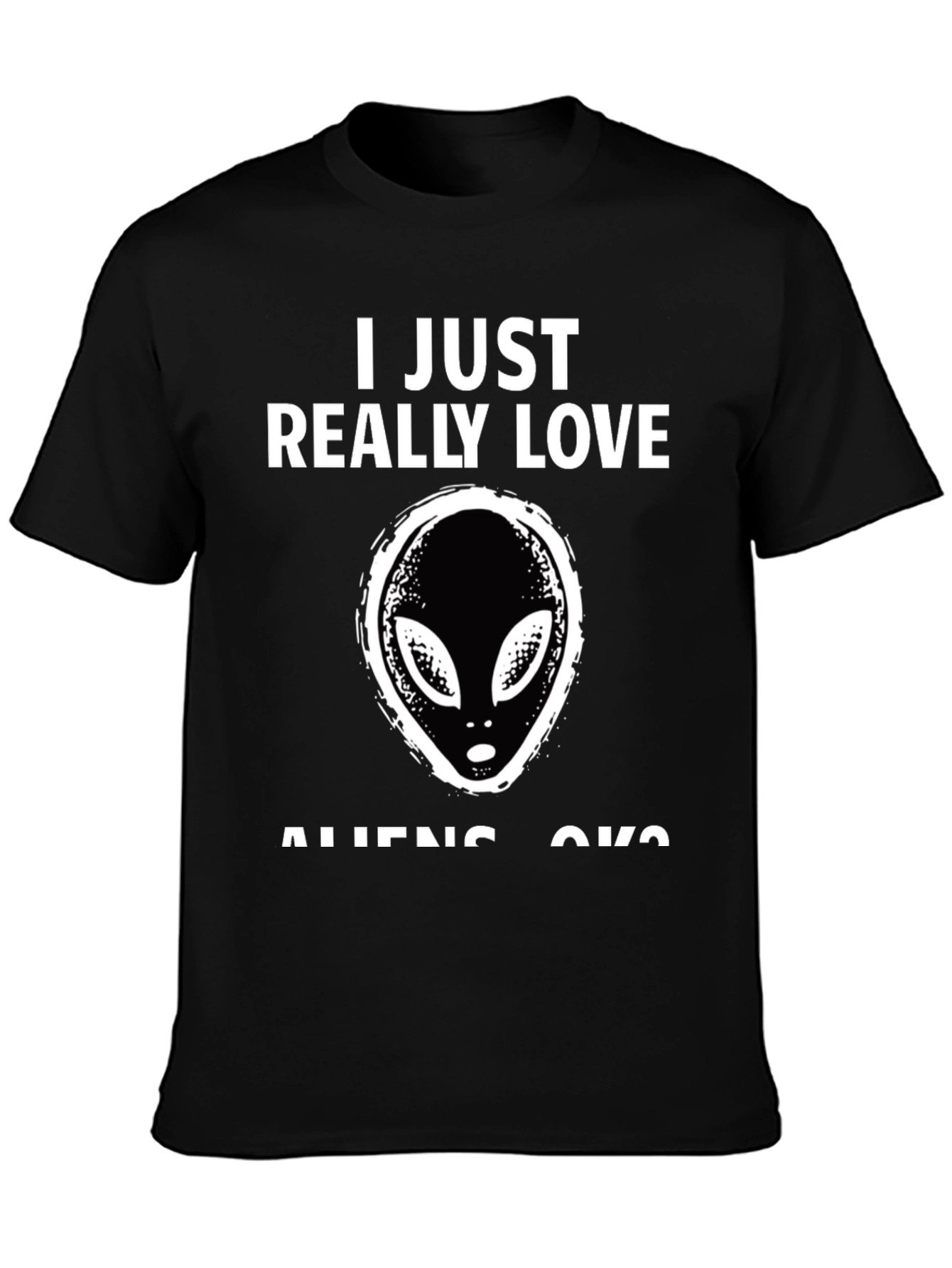 I Love Aliens T-Shirt - Novelty Graphic Tee