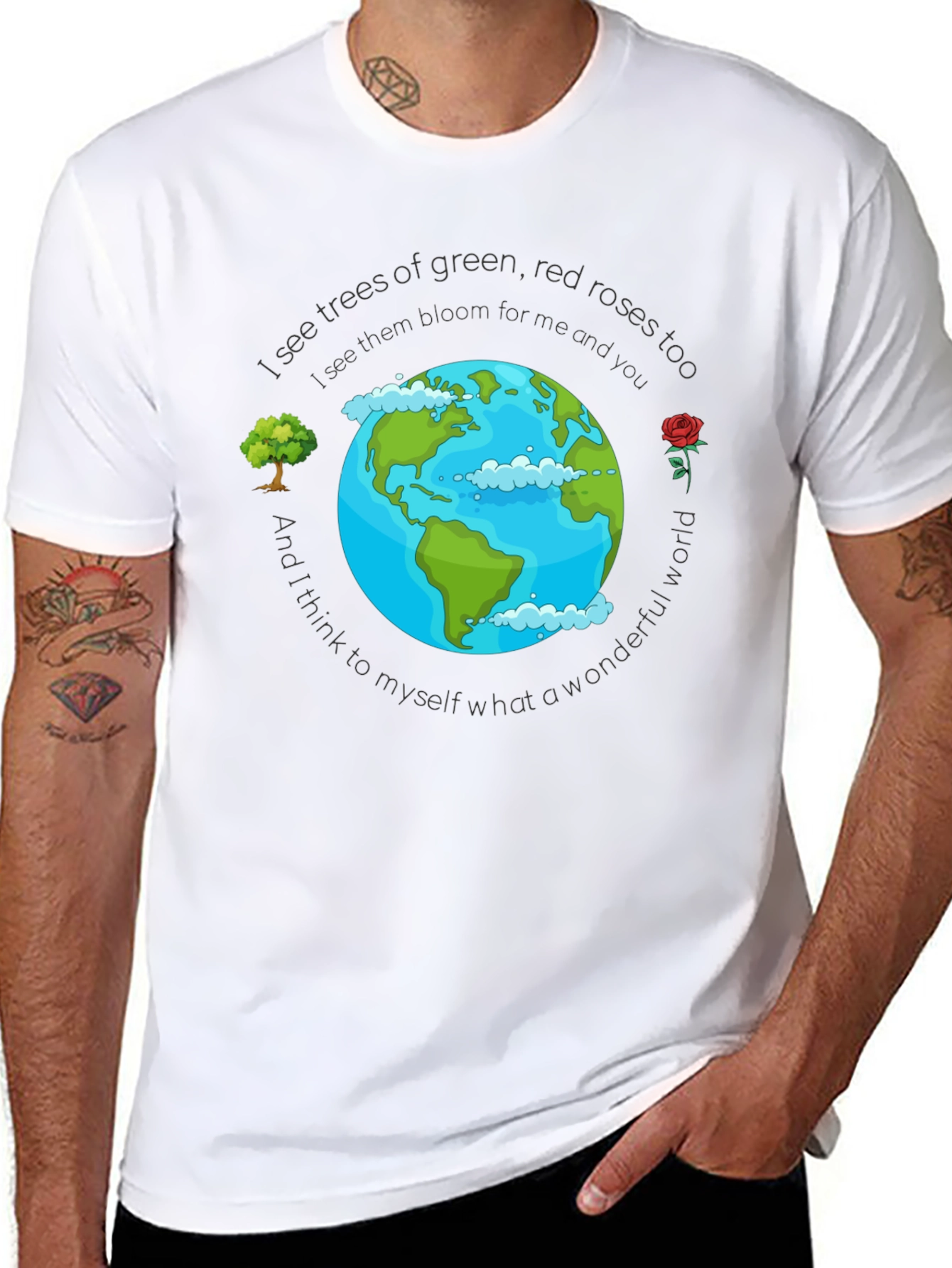 Wonderful World Graphic T-Shirt