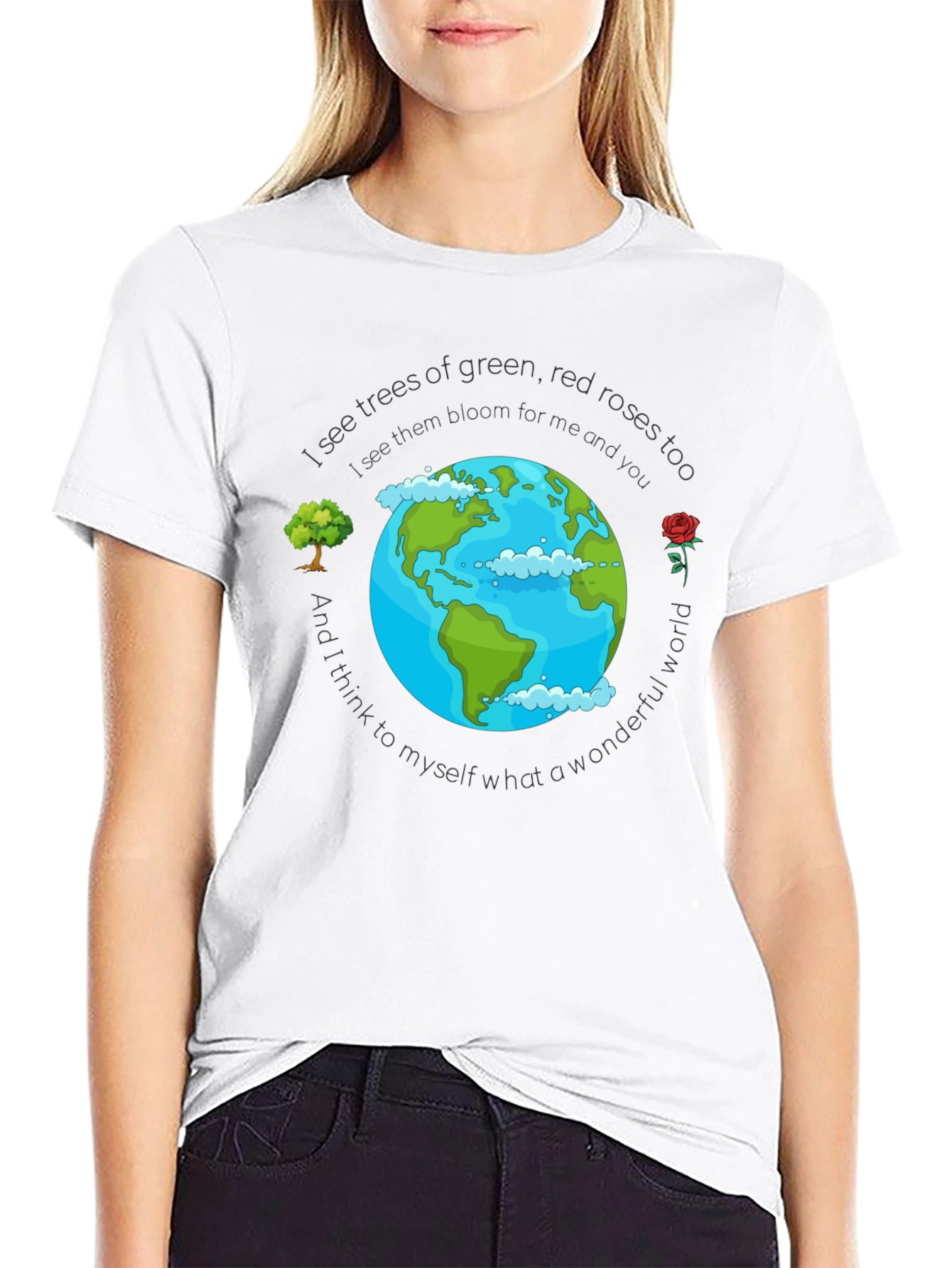 Wonderful World Graphic T-Shirt