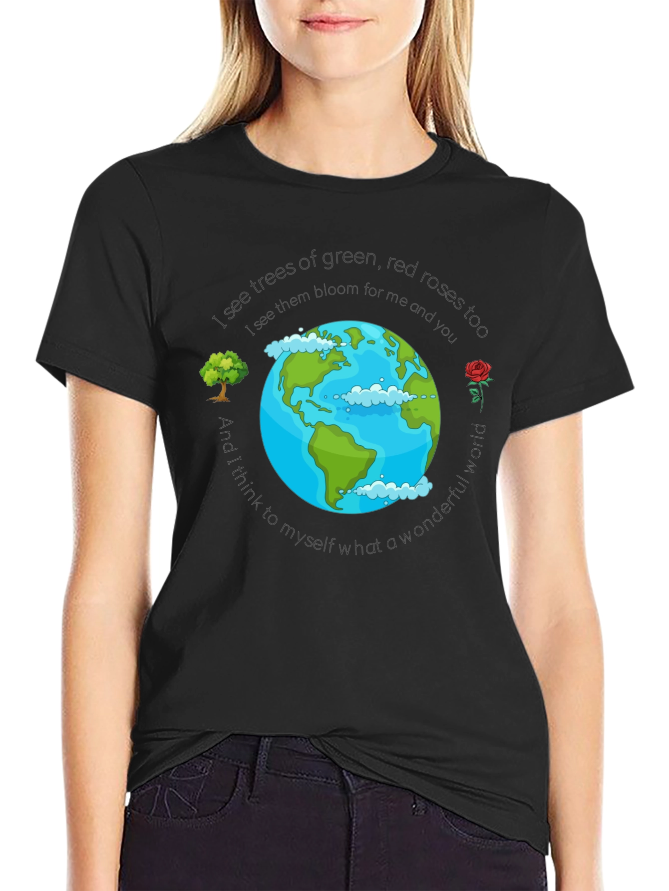 Wonderful World Graphic T-Shirt