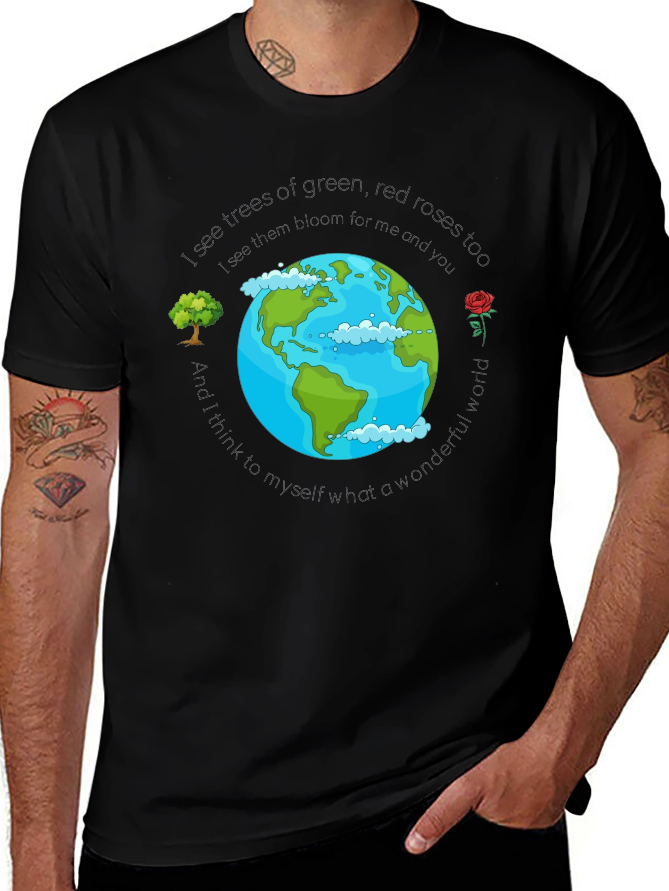 Wonderful World Graphic T-Shirt