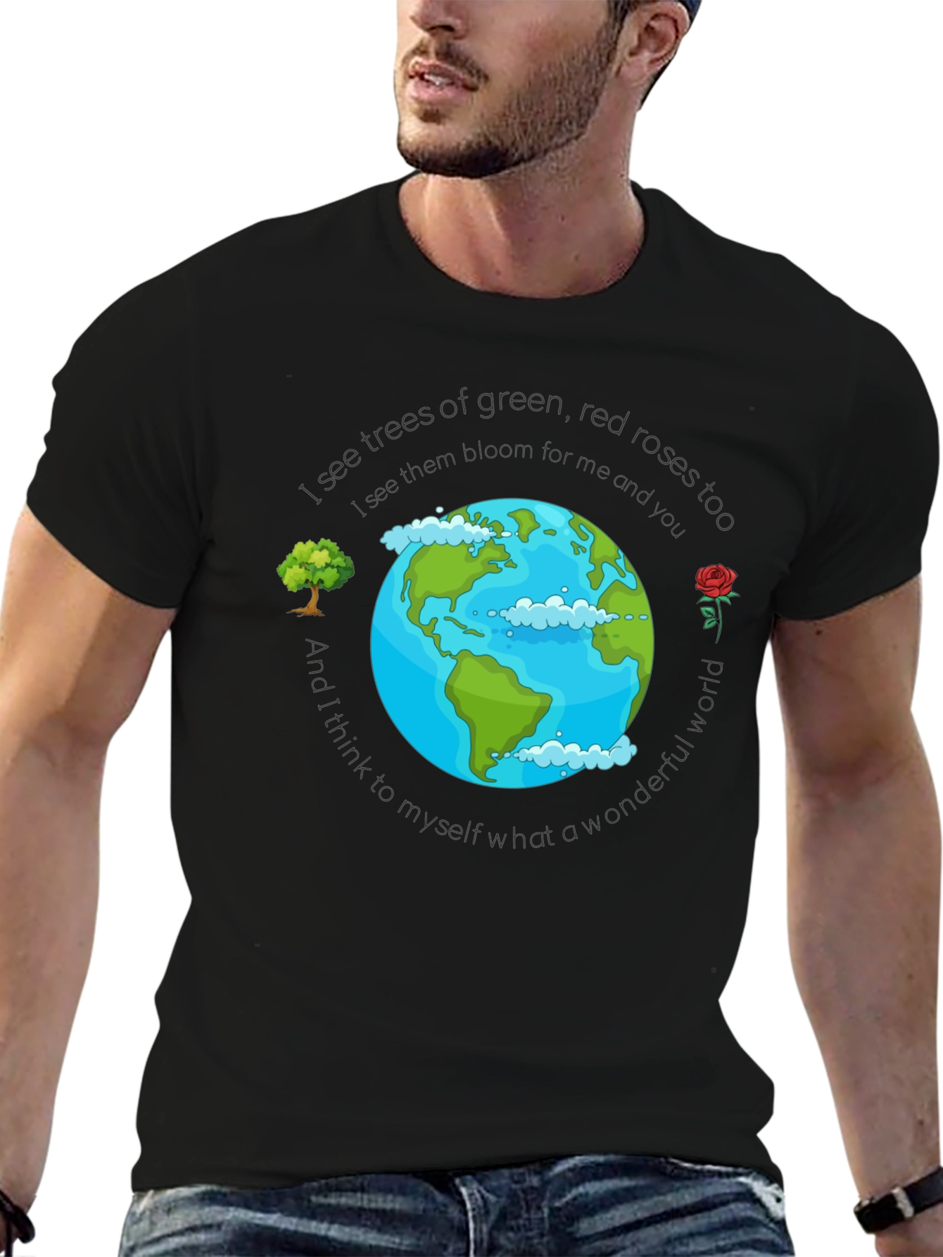 Wonderful World Graphic T-Shirt
