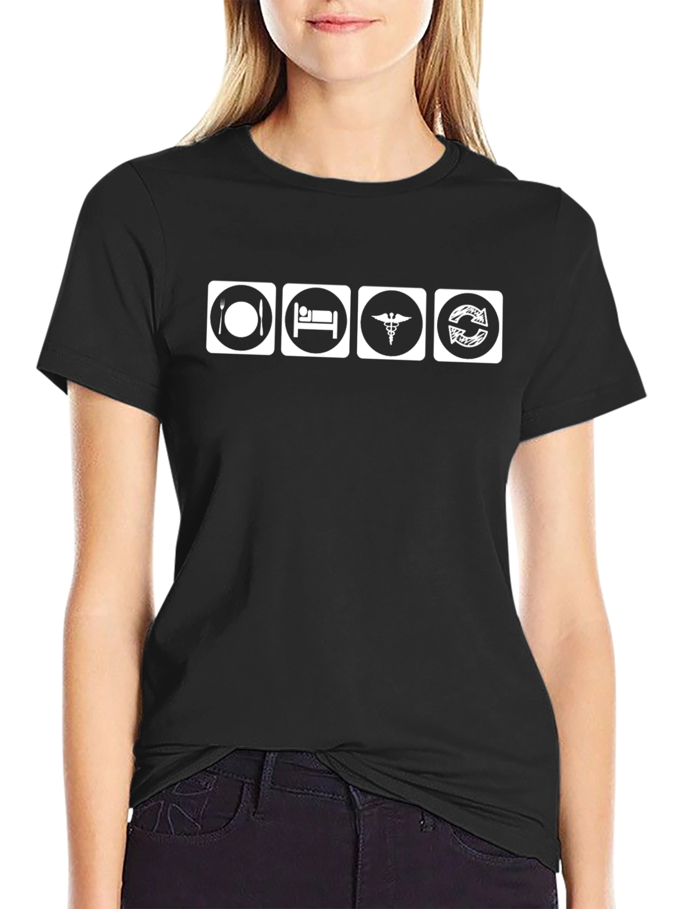 Eat Sleep Heal Repeat T-Shirt