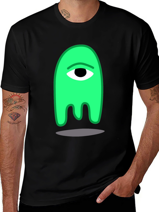 One-Eyed Green Monster Graphic Tee