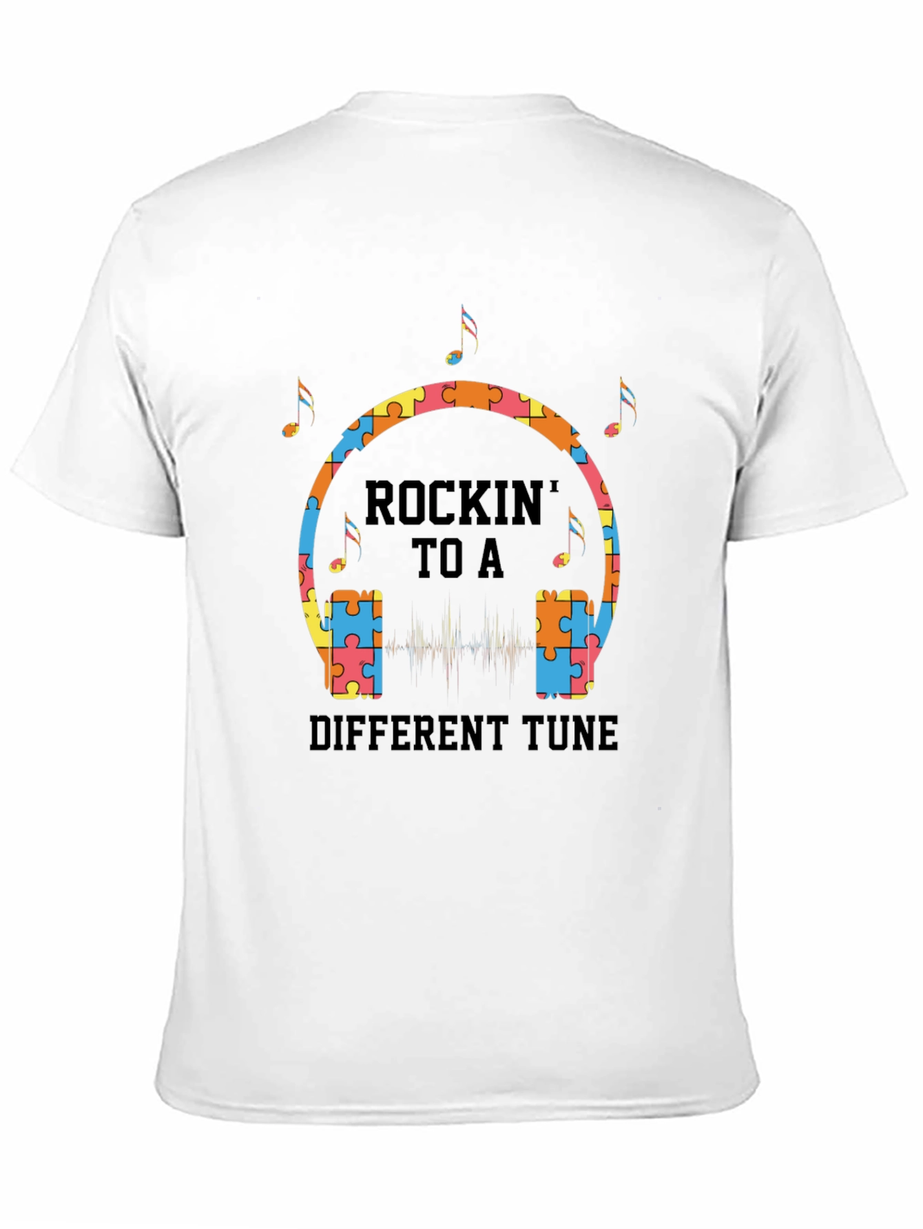 Rockin to a Different Tune Autism Awareness T-Shirt