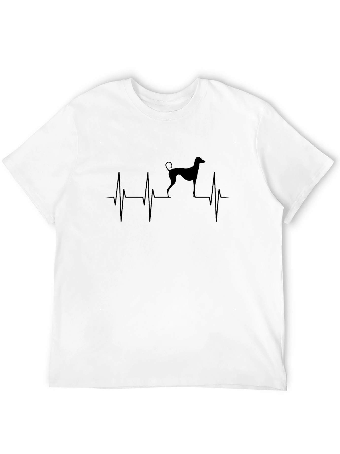 Greyhound Heartbeat T-Shirt - Stylish Dog Lover Tee