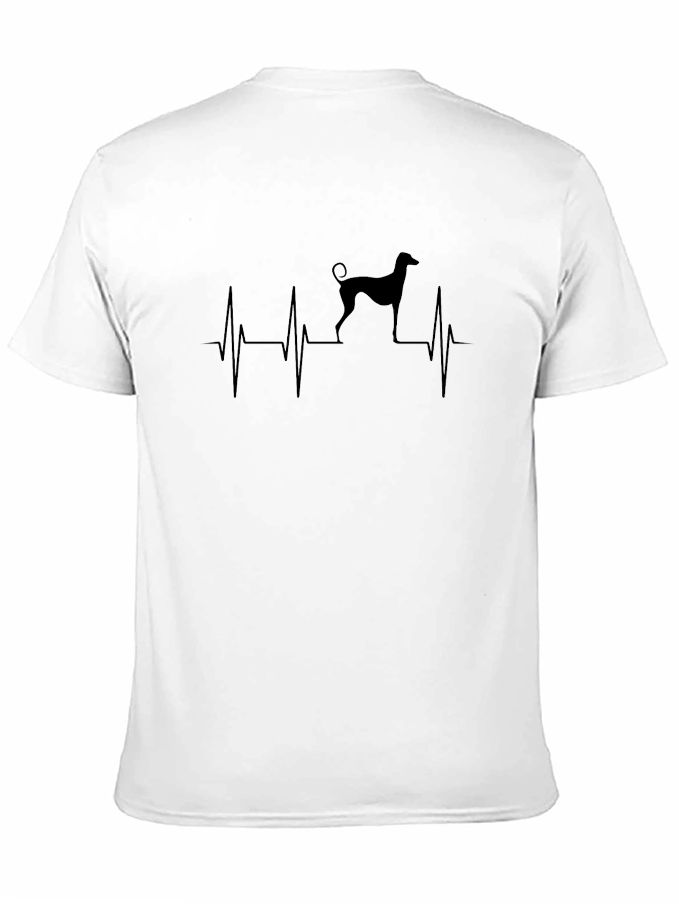 Greyhound Heartbeat T-Shirt - Stylish Dog Lover Tee
