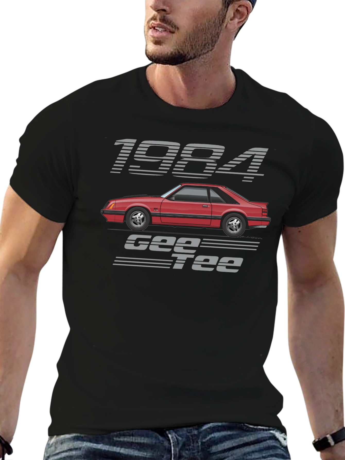 1984 Fox Body Mustang T-Shirt