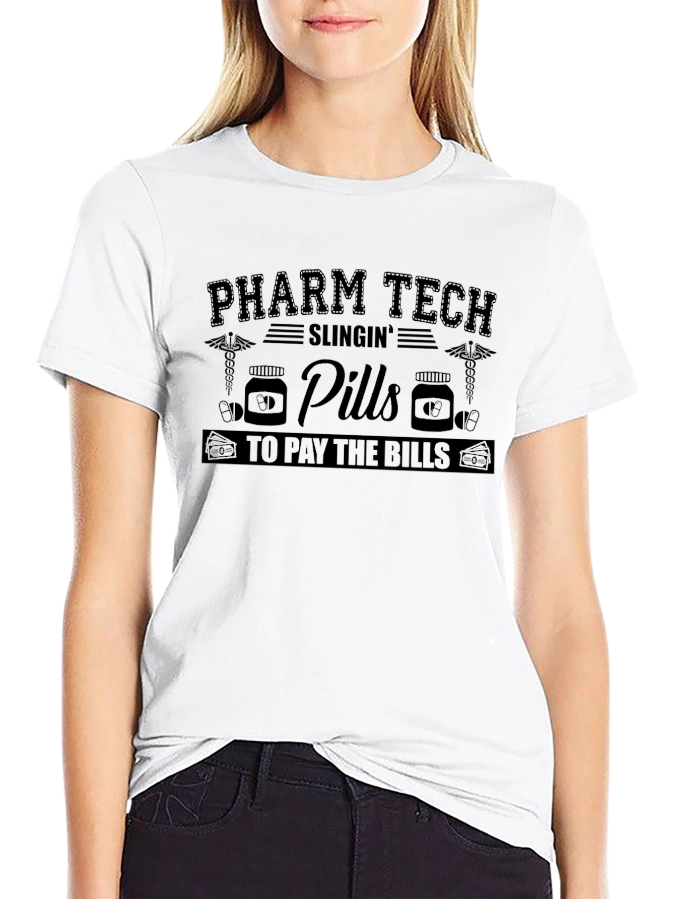 Pharm Tech Slingin Pills T-Shirt