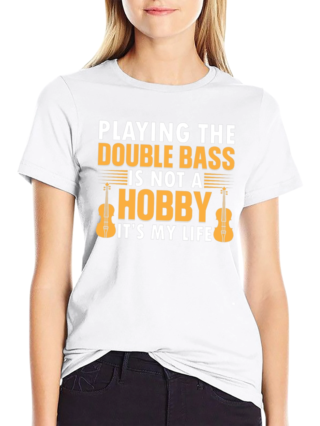 Double Bass Player T-Shirt - Its My Life!
