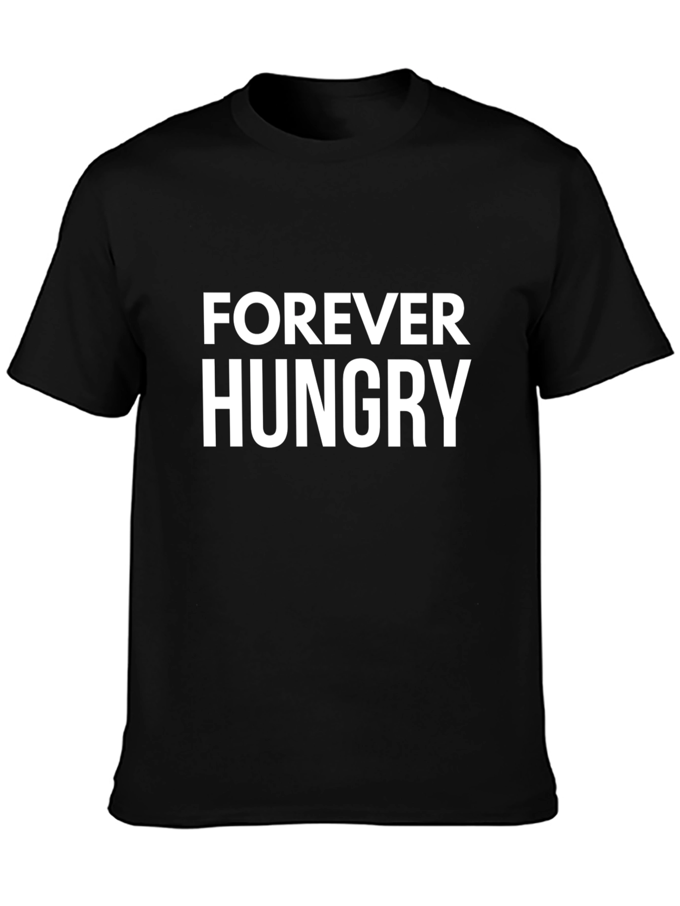 Forever Hungry Graphic Tee - Black T-Shirt