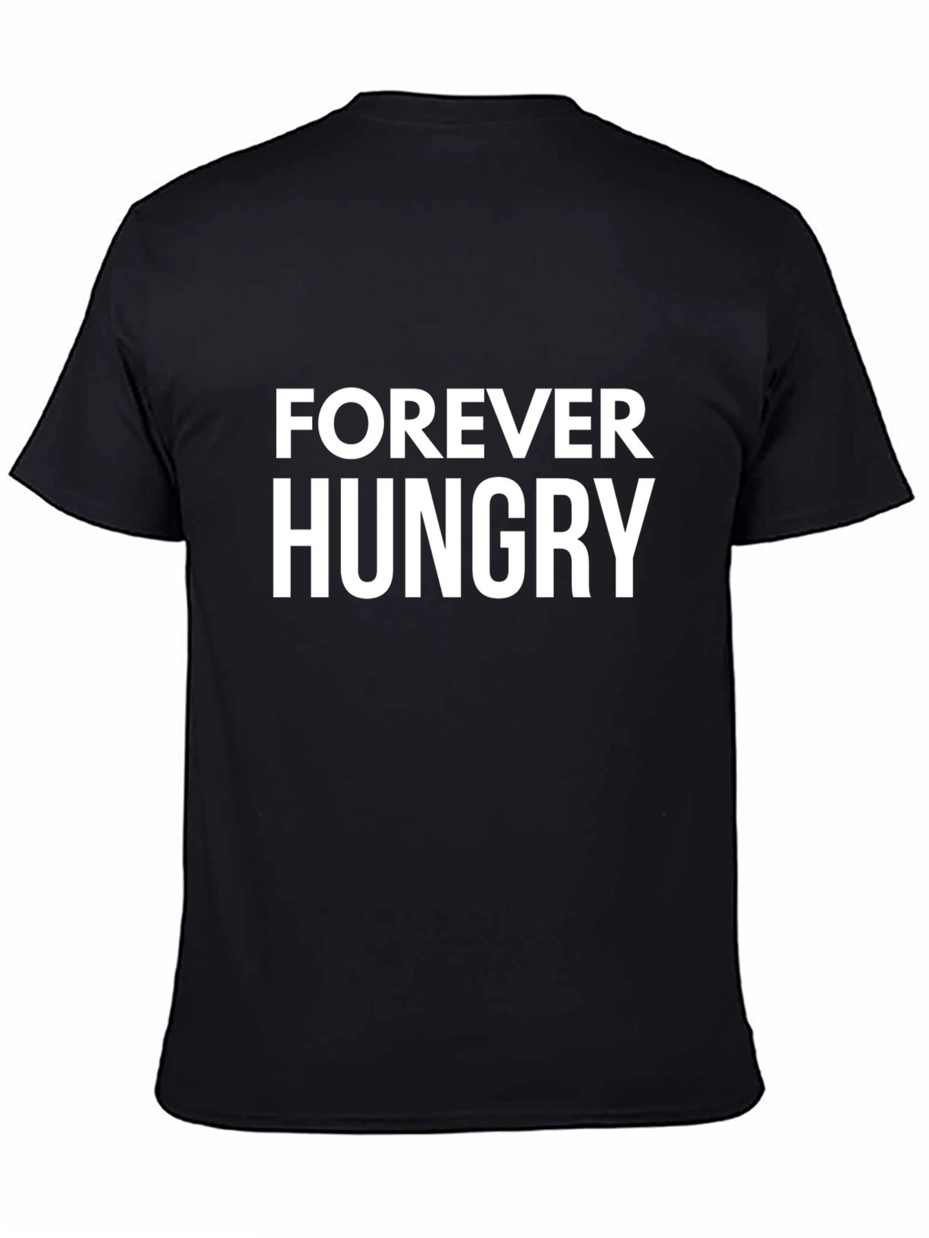 Forever Hungry Graphic Tee - Black T-Shirt