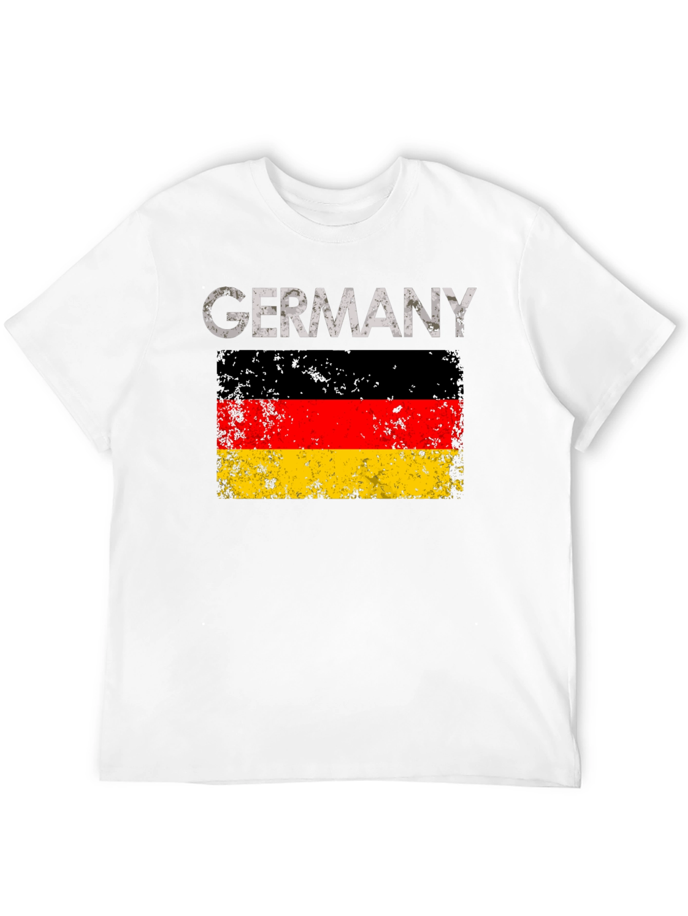 Germany Flag Graphic T-Shirt - Black