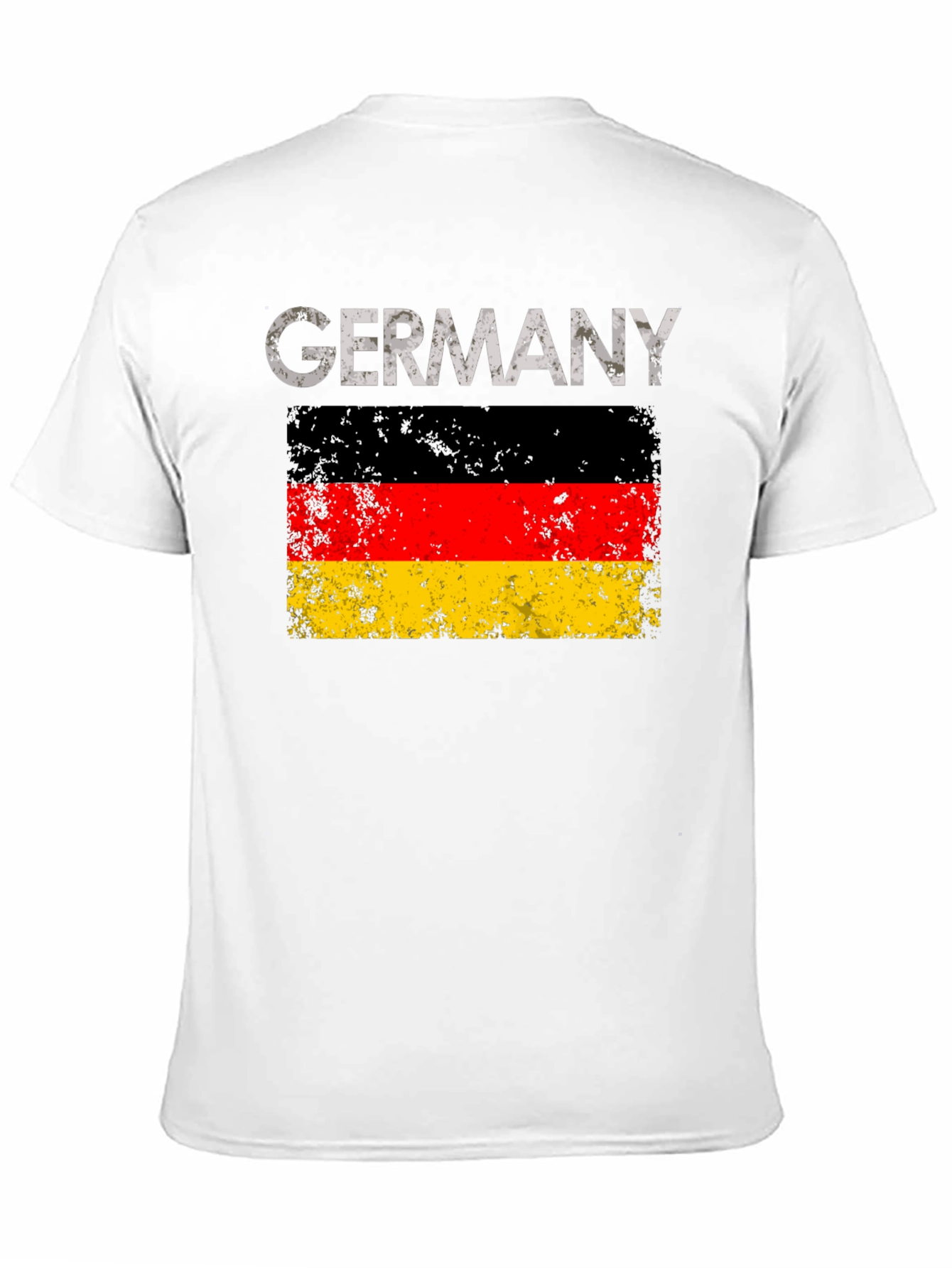 Germany Flag Graphic T-Shirt - Black