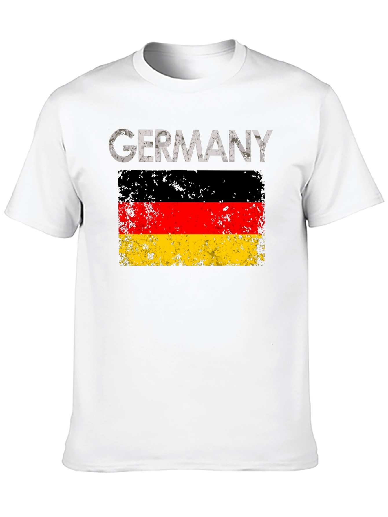 Germany Flag Graphic T-Shirt - Black