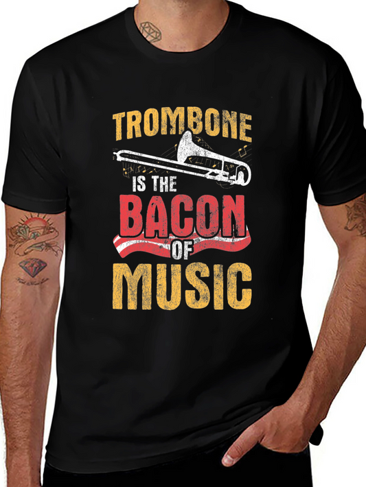 Trombone is the Bacon of Music T-Shirt