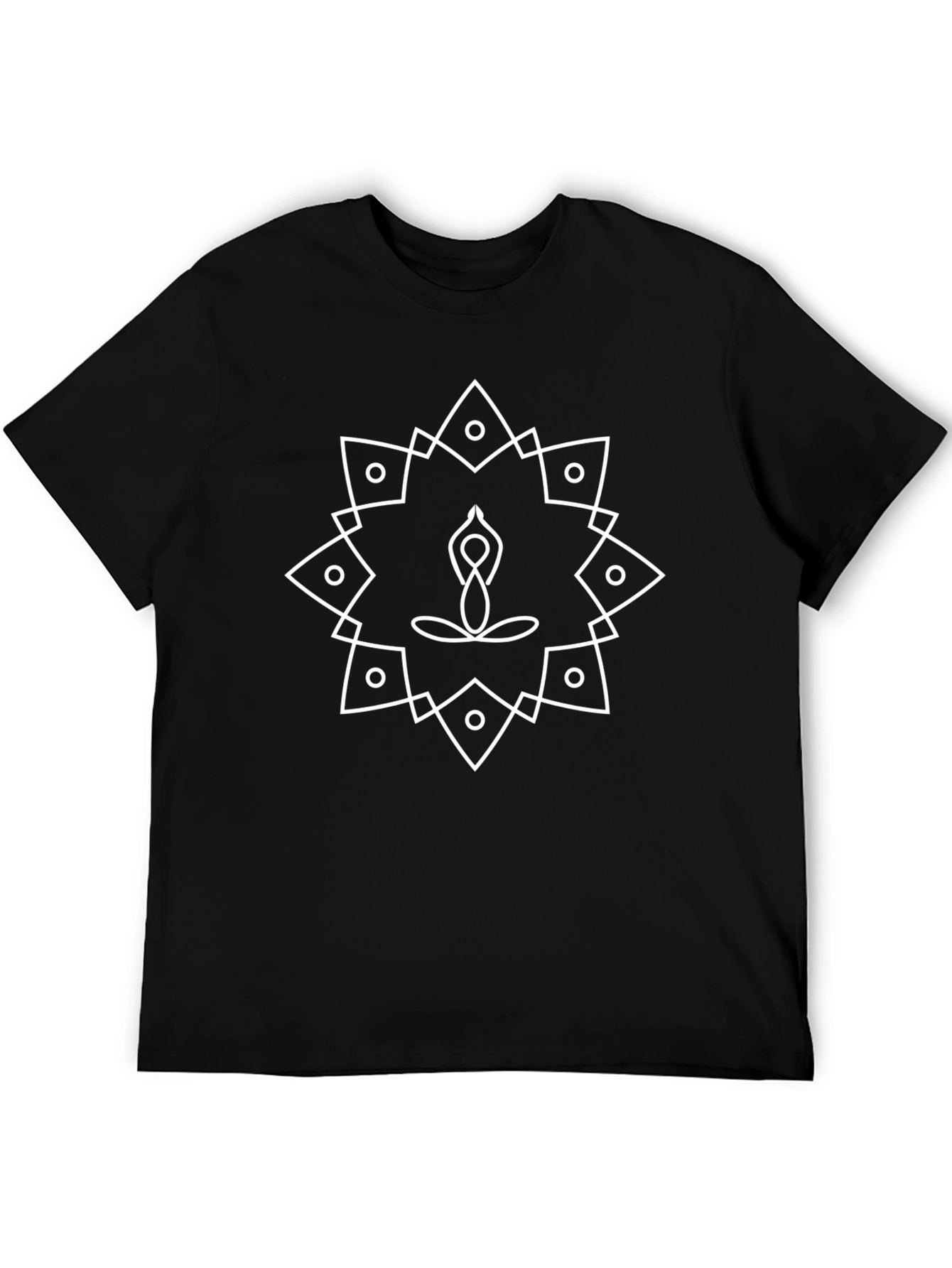 Yoga Mandala T-Shirt - Meditation & Wellness