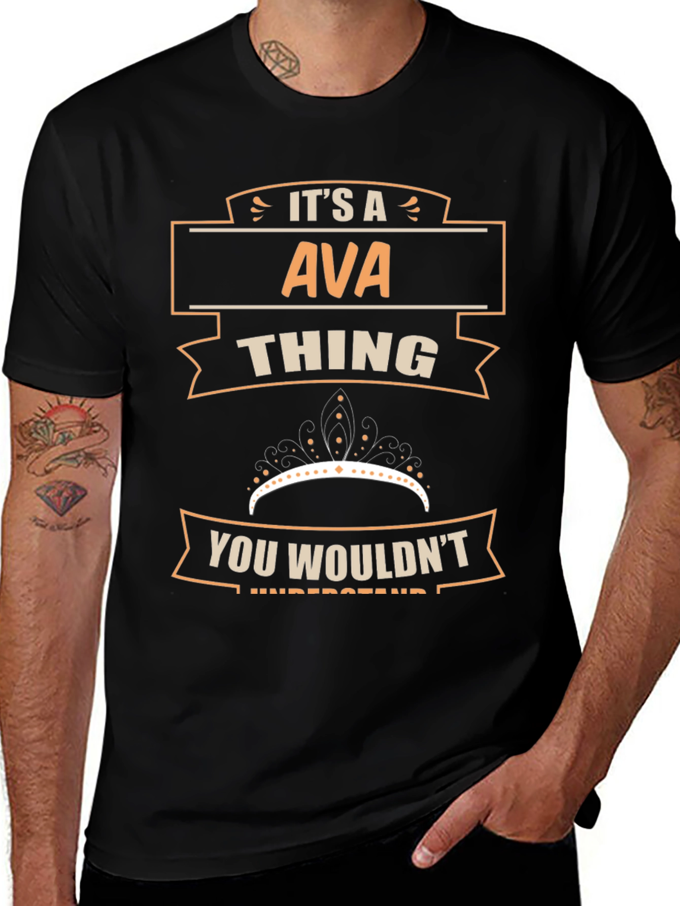 Its An AVA Thing - Funny Custom Name T-Shirt