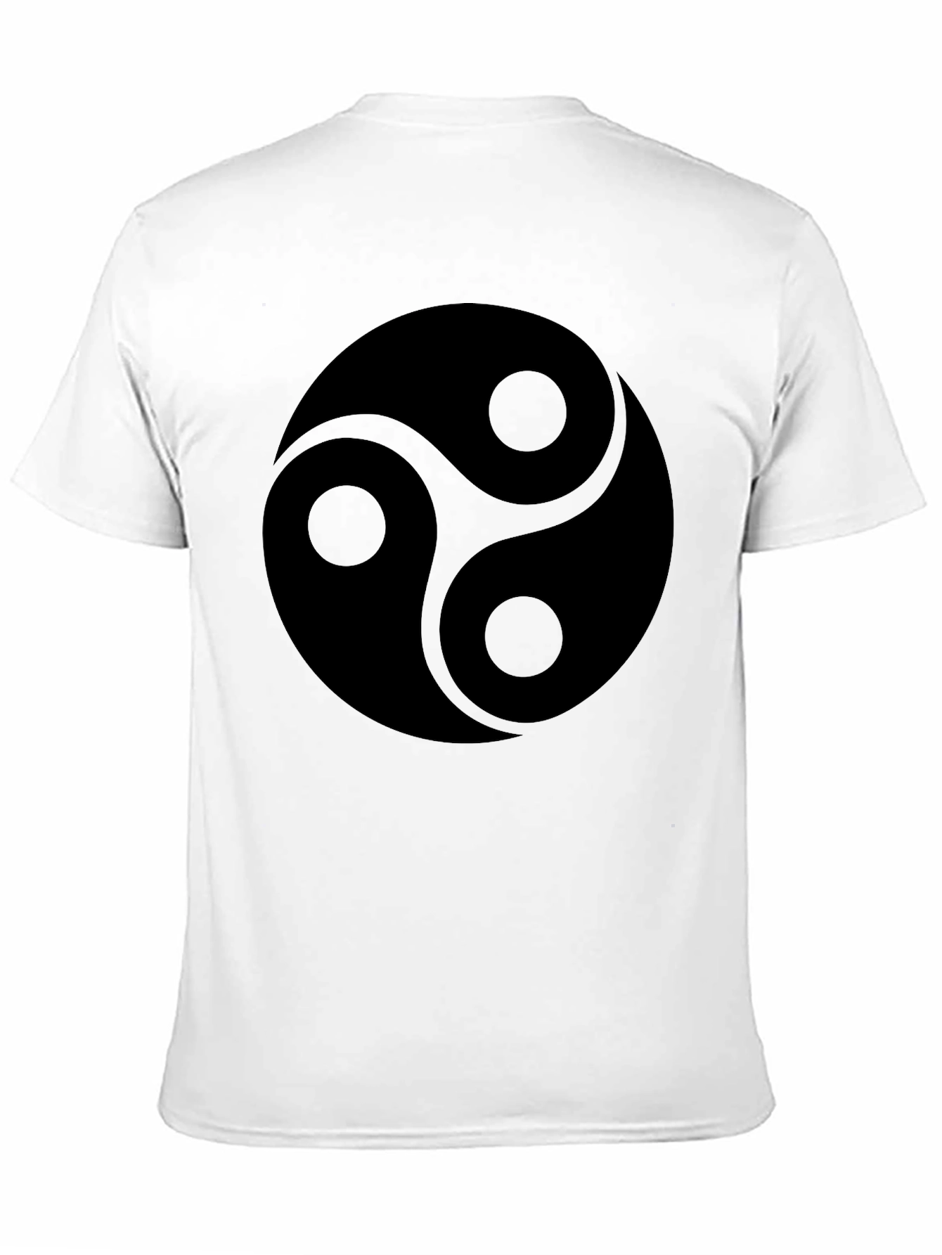 Black Triskelion Symbol T-Shirt
