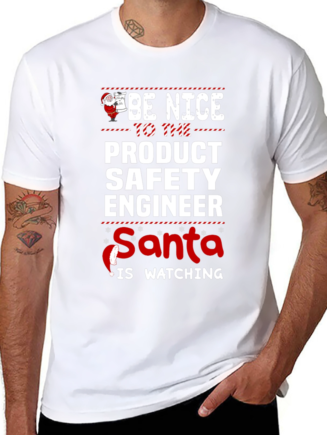 Product Safety Engineer Santa T-Shirt