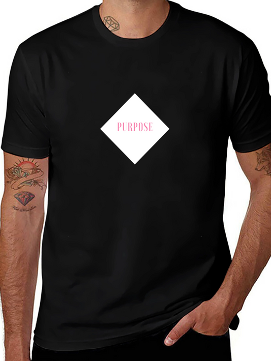 Purpose Graphic Tee - Stylish Cotton Comfort