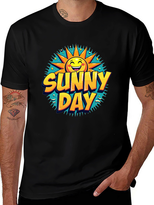 Sunny Day Graphic T-Shirt - Cheerful Summer Style