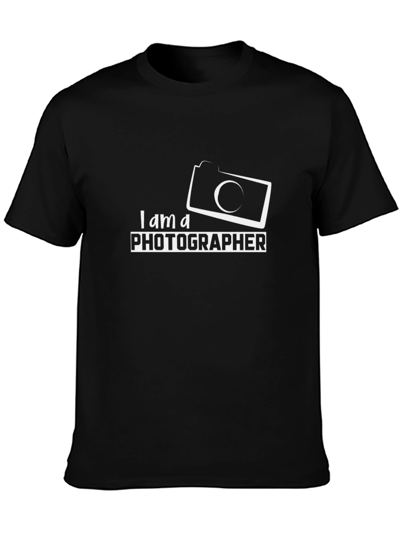 I Am A Photographer T-Shirt - Camera Graphic Tee