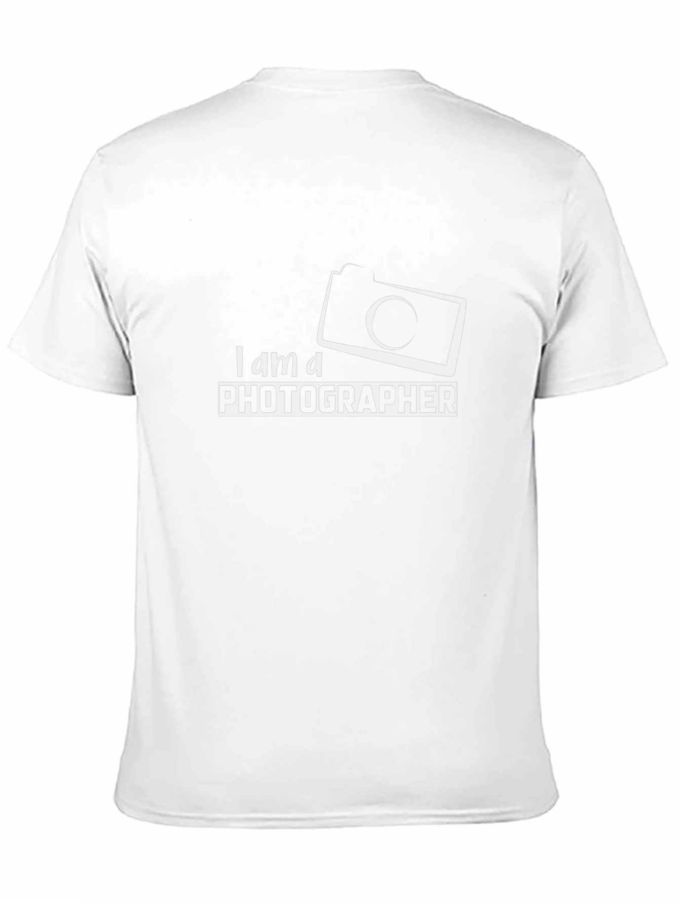 I Am A Photographer T-Shirt - Camera Graphic Tee