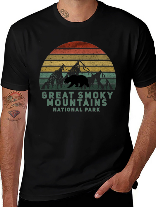 Great Smoky Mountains National Park Black T-Shirt