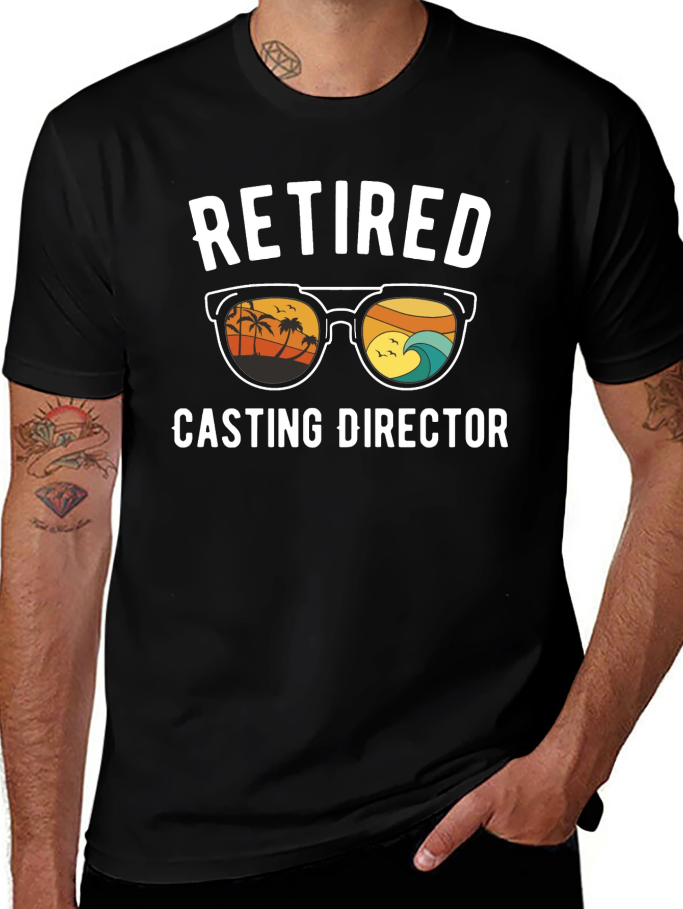 Retired Casting Director Graphic T-Shirt