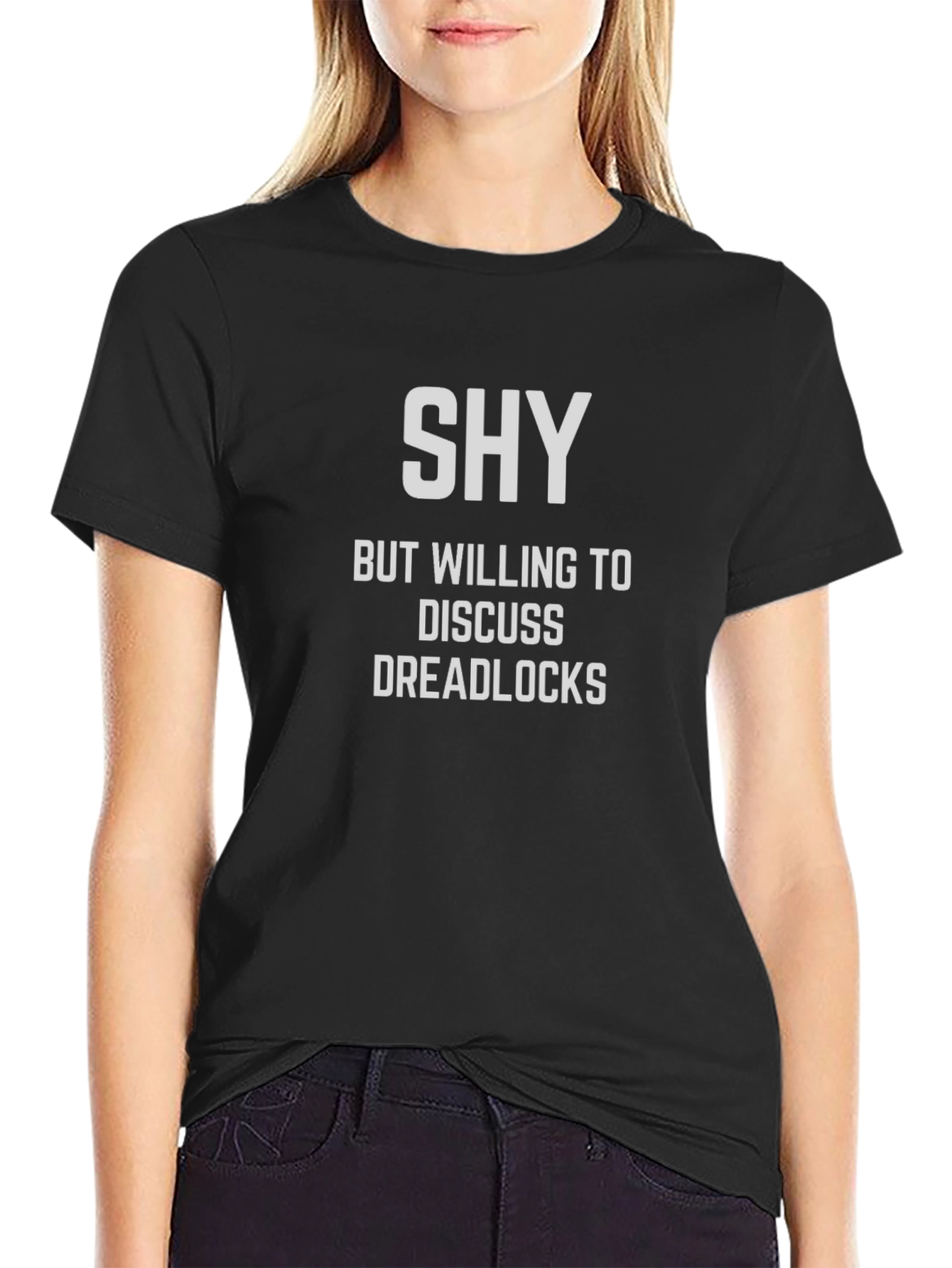 Shy Dreadlocks Graphic Tee
