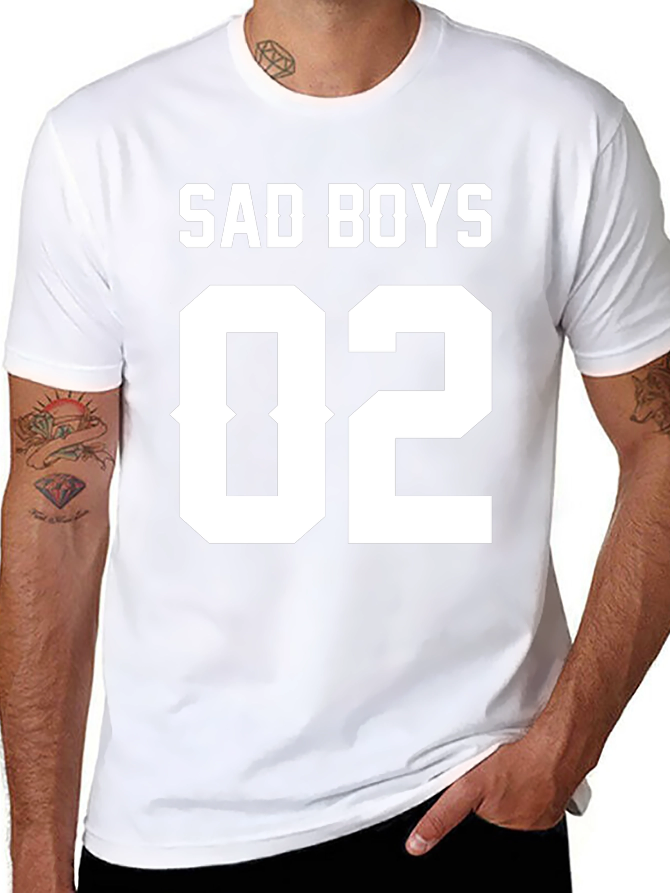 Sad Boys 02 Black T-Shirt