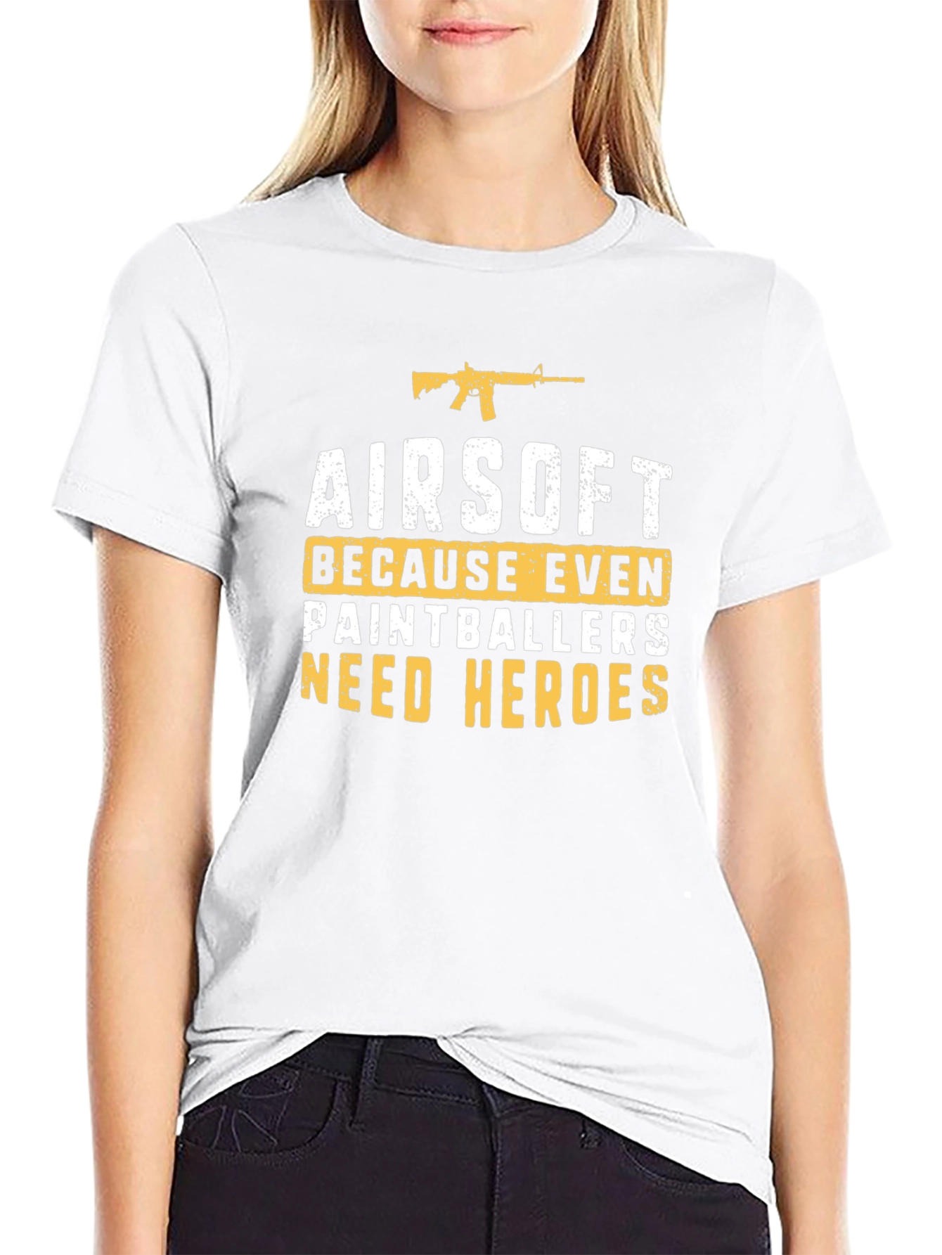 Airsoft Heroes Graphic Tee - Paintball Humor
