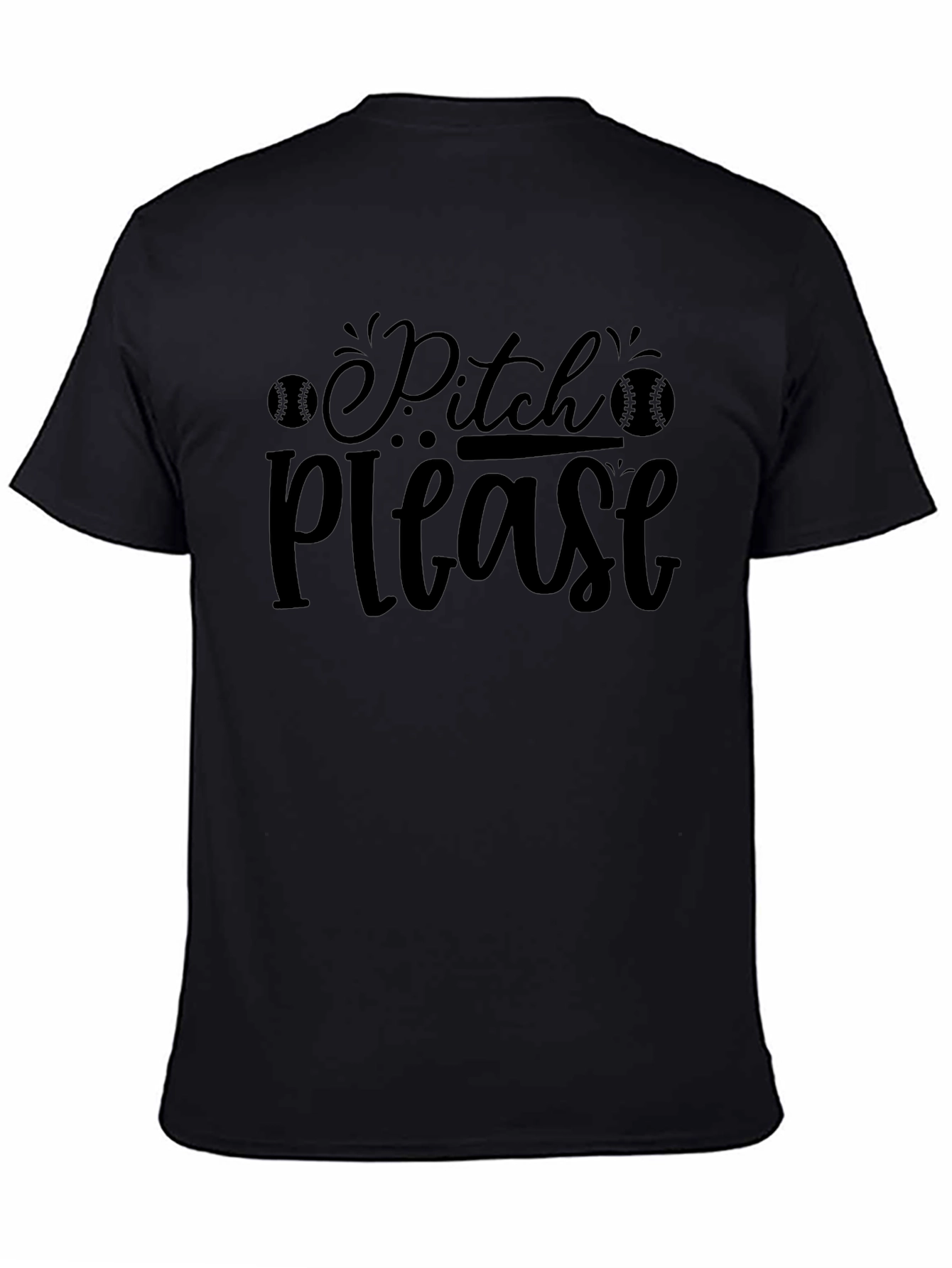 Pitch Please T-Shirt - Baseball Fan Tee