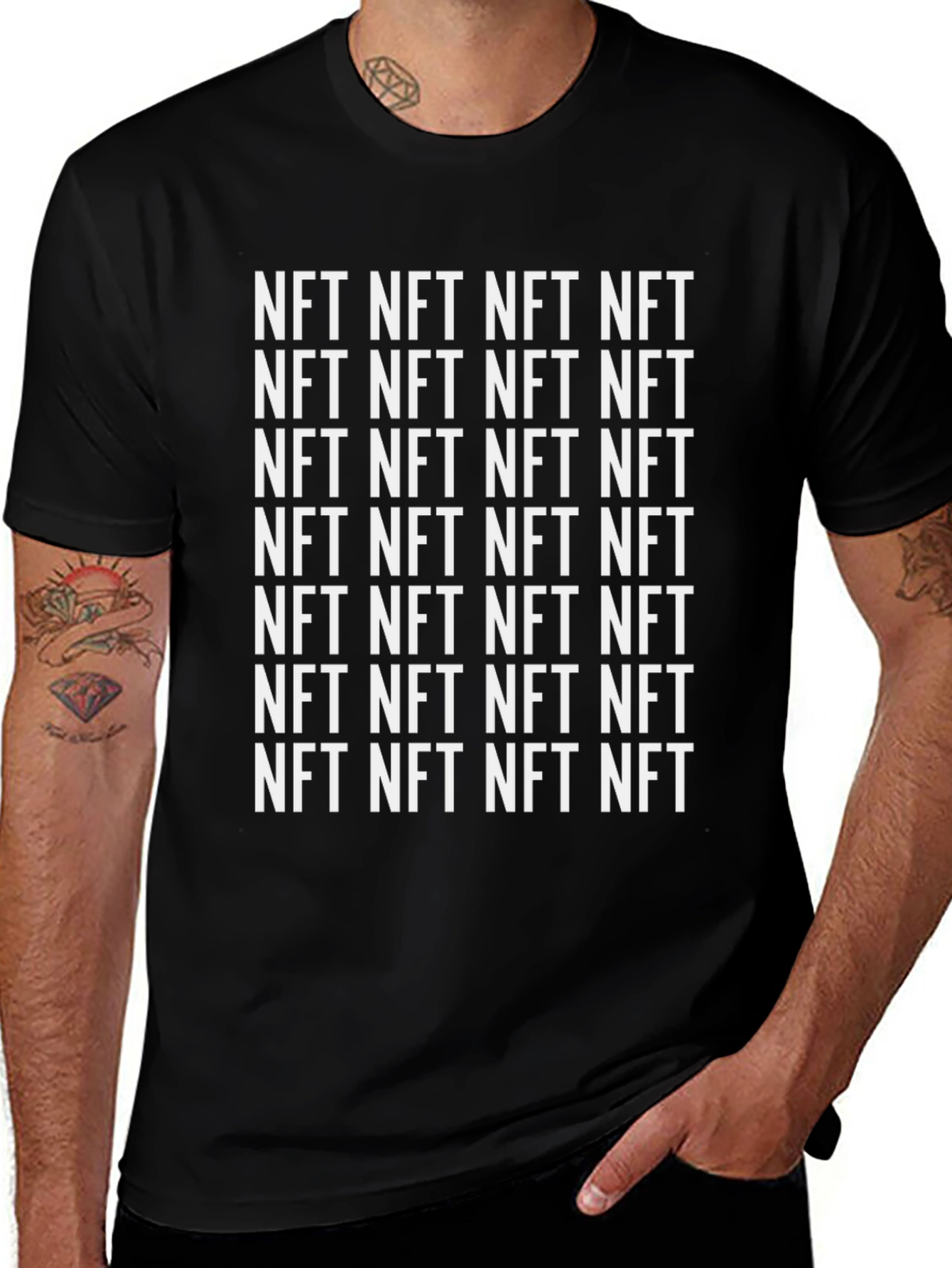 NFT Repetition Graphic Tee
