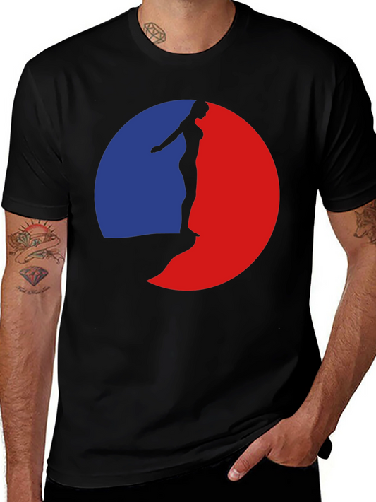 Silhouette Diver Graphic T-Shirt