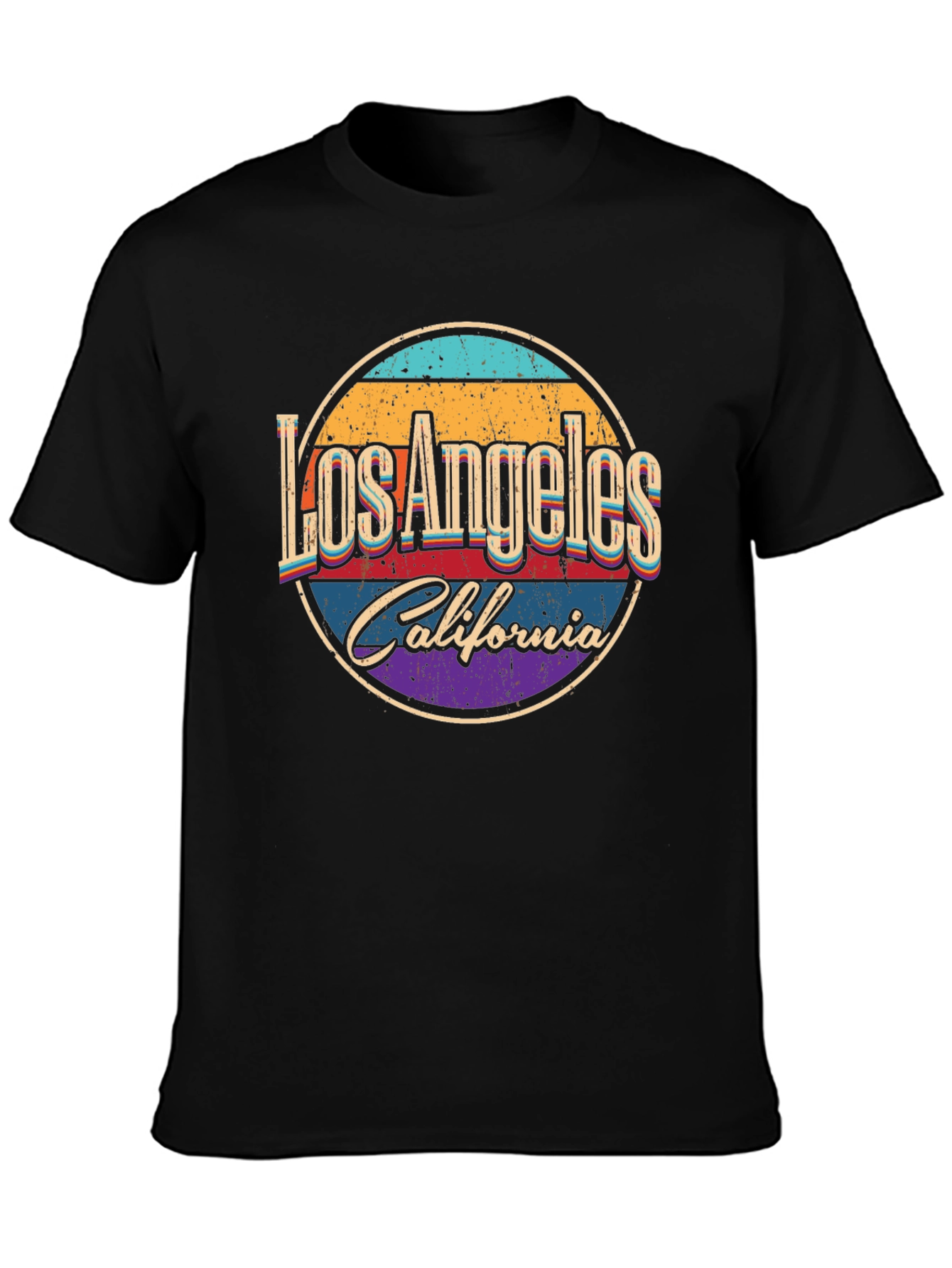 Retro Los Angeles California Graphic T-Shirt