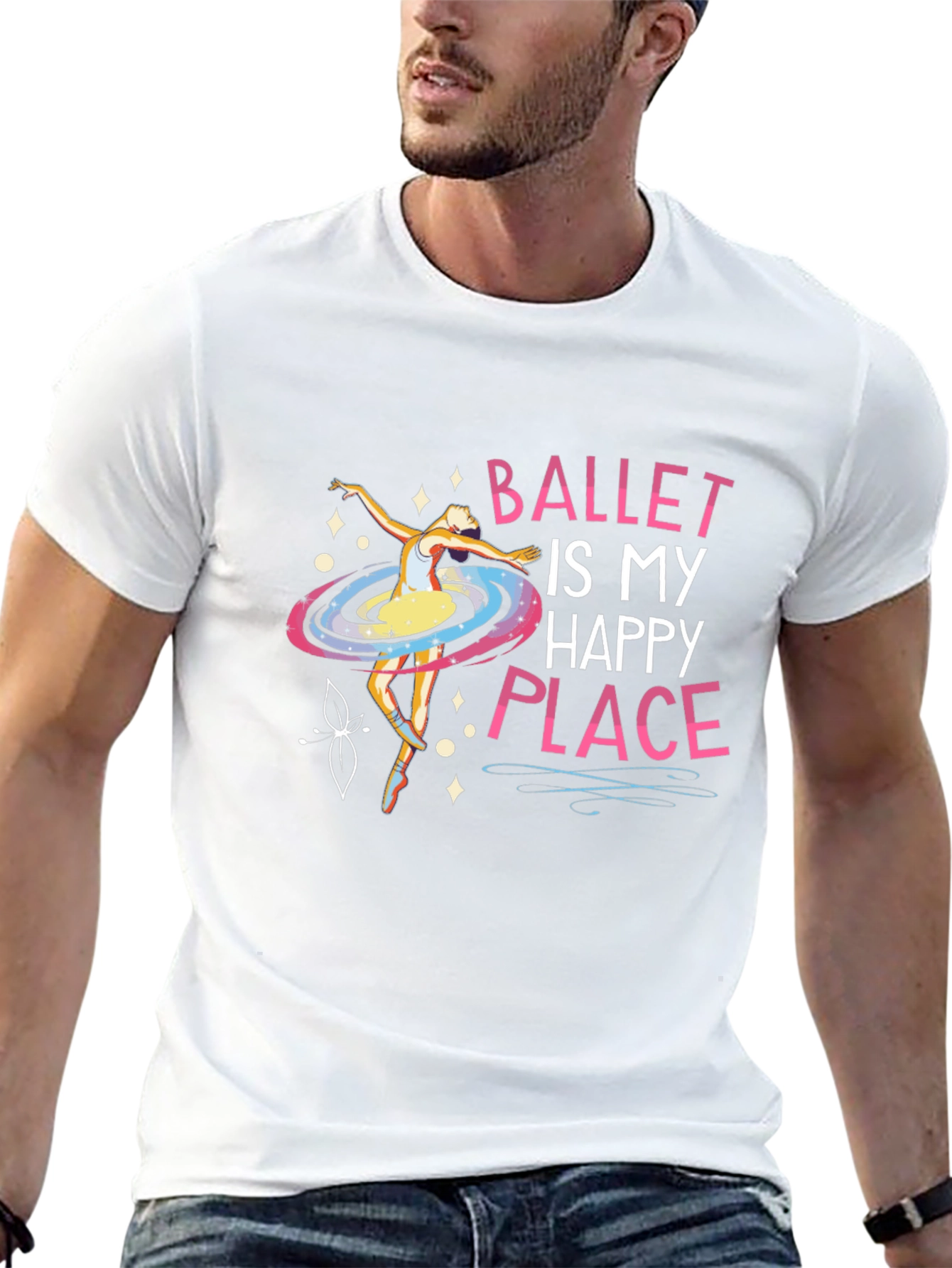 Ballet Is My Happy Place Graphic Tee