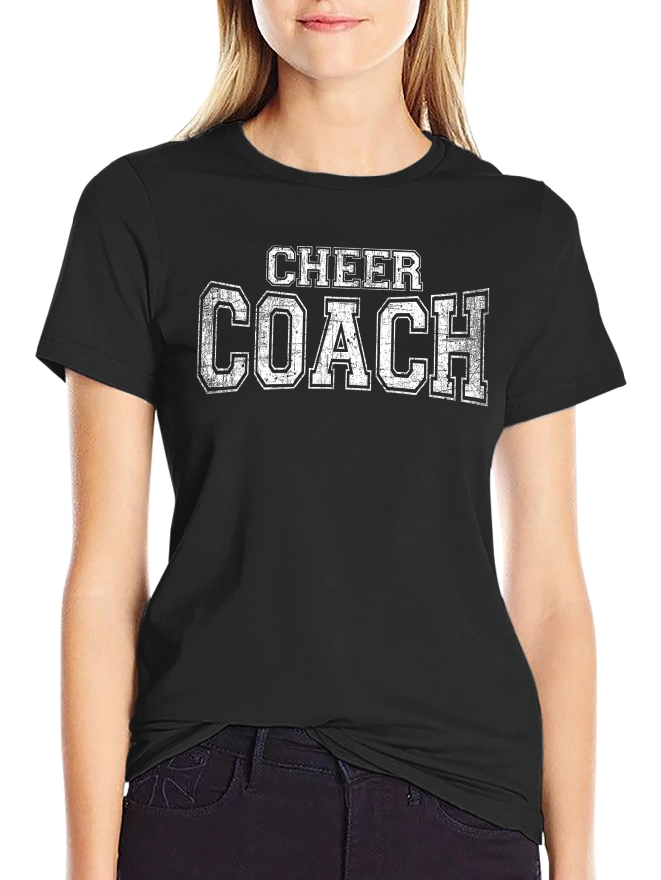 Cheer Coach Graphic T-Shirt