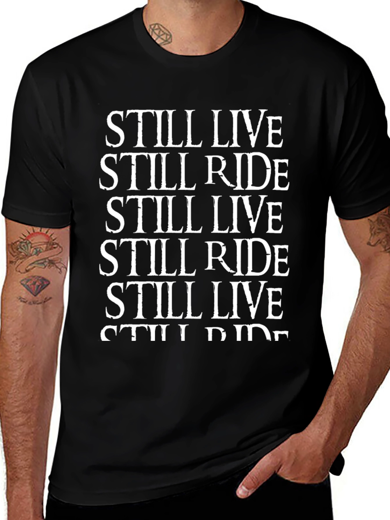 Still Live Still Ride Graphic Tee