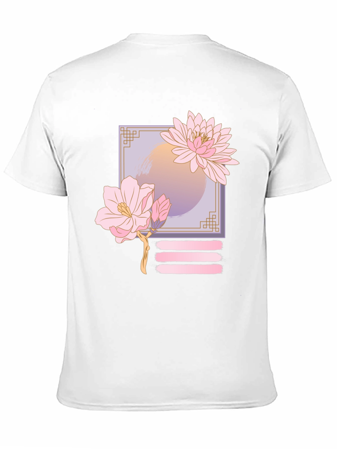 Floral Graphic Print T-Shirt - Casual Style