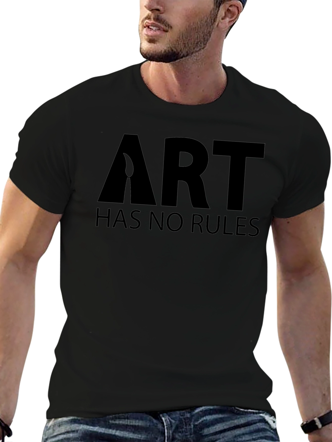 Art Has No Rules Graphic T-Shirt