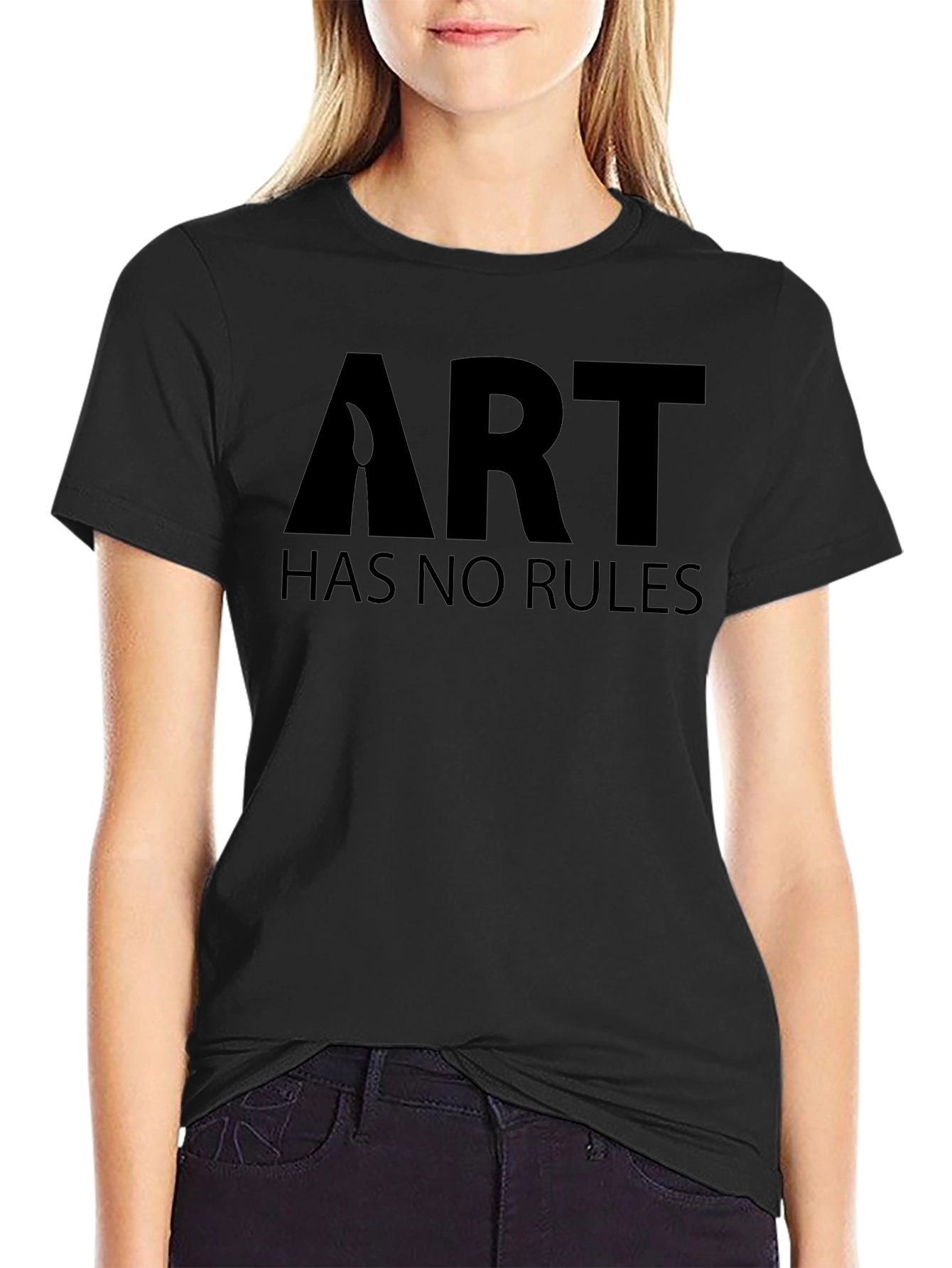 Art Has No Rules Graphic T-Shirt